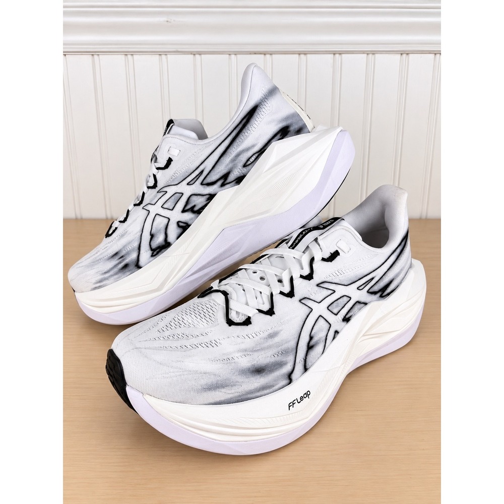ASICS Superblast 3 White Black Running Shoes — Women's 7.5